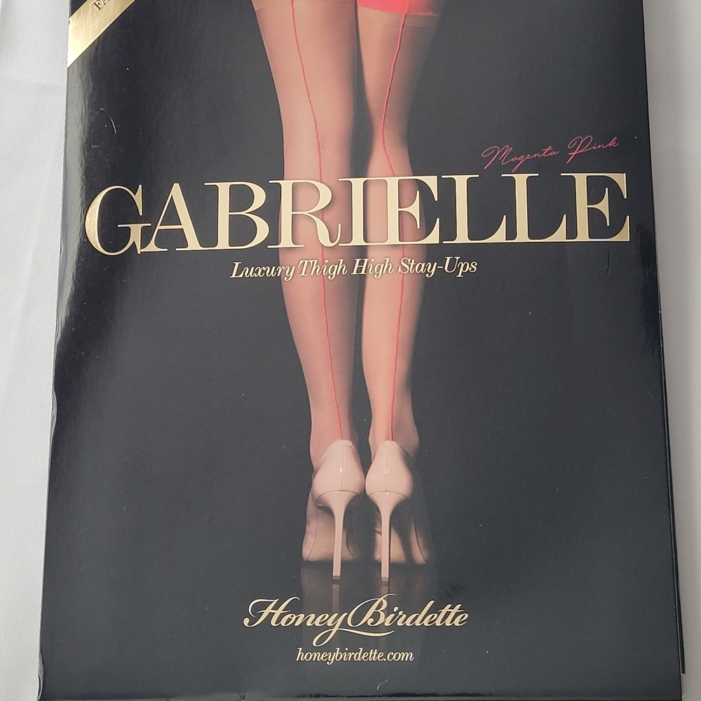 Gabrielle Luxury Thigh High Stay-Ups in Pink